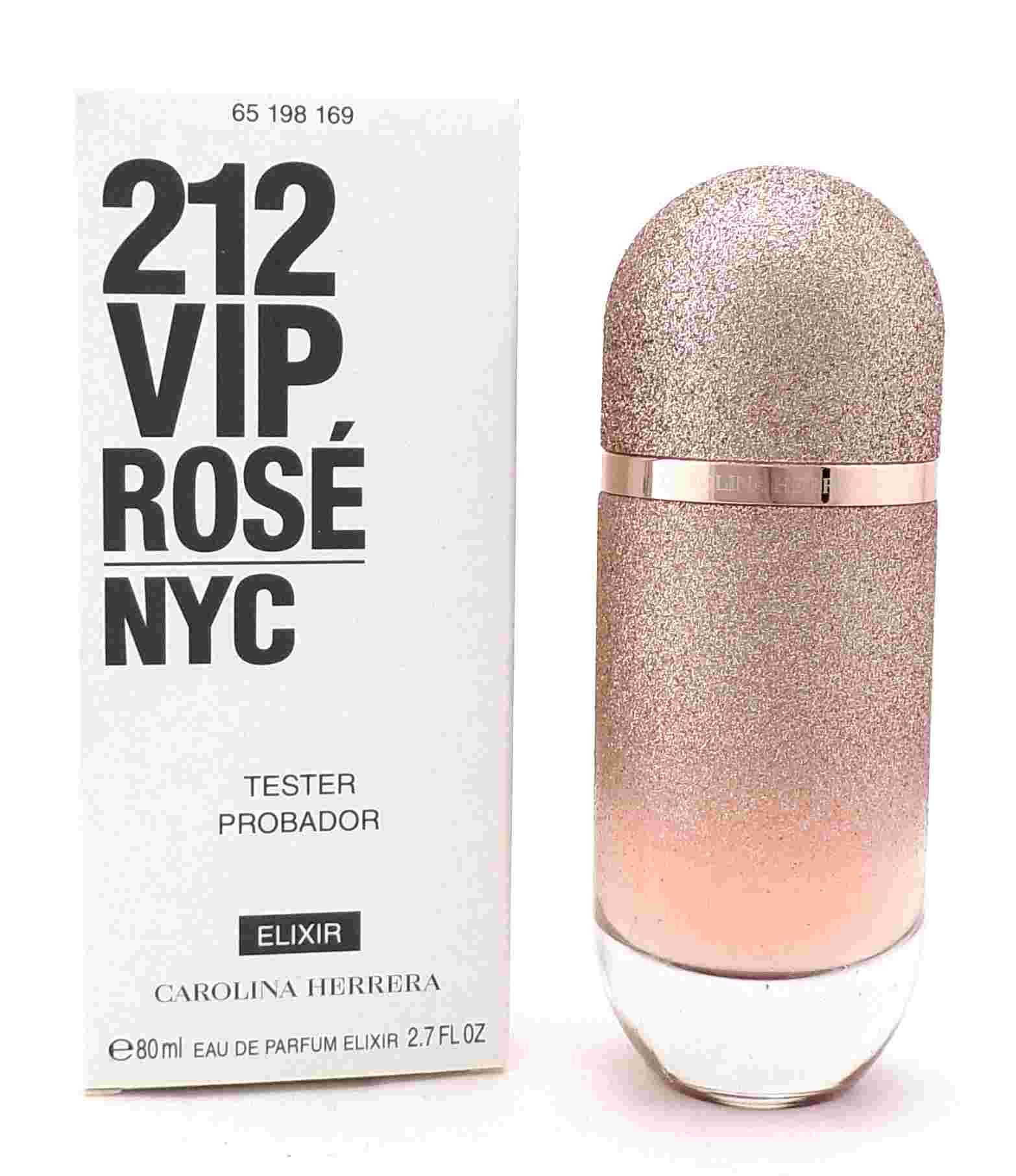 212 VIP ROSE ELIXIR בושם טסטר לאישה
