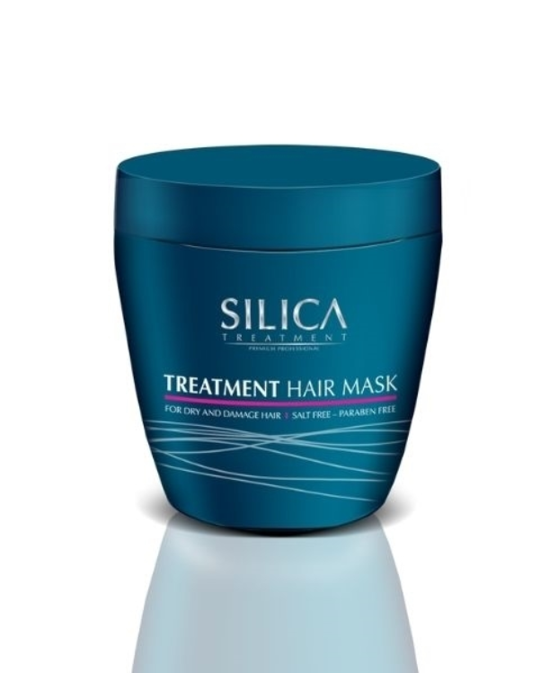 SILICA סיליקה מסכת שיער טיפולית משקמת 500 מ"ל