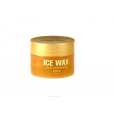 אייס ווקס - ICE WAX ווקס לשיער על בסיס מים זהב חזק במיוחד 250 מ"ל